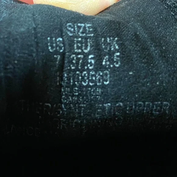 DKNY Baylee Black Leather Patchwork Slip On Sneaker Wm Sz 7 - Picture 7 of 10